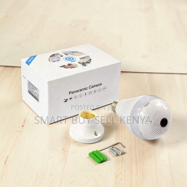 Ir Night Vision Smart Motion Tracking Panoramic Wifi Bulb Camera