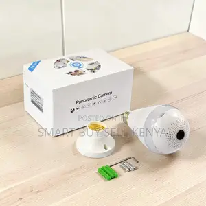 Dustproof Ip66 Waterproof Panoramic Wifi Bulb Camera