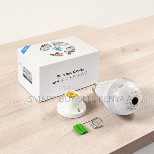 Alarm Detection Video History Panoramic Wifi Bulb Camera