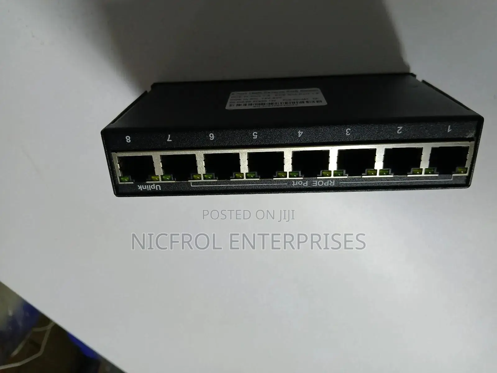 Reverse Poe Switch 8 Port