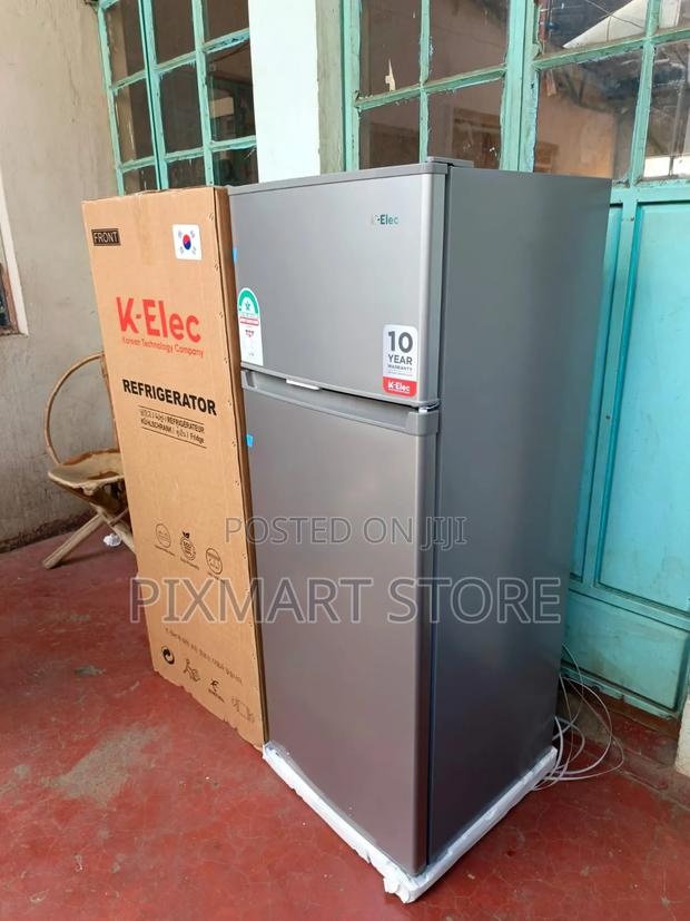 Klec 206l Double Door Fridge 10-Year Warranty High Performance