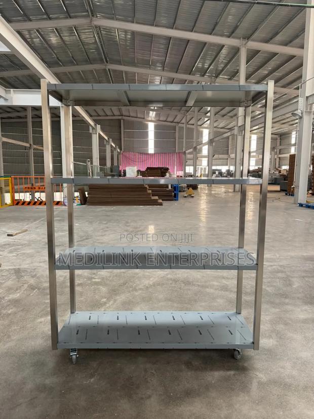 Customized Stainless Steel Dry Storage Racks/Cold Rooms and Kitchen - thumbnail 2