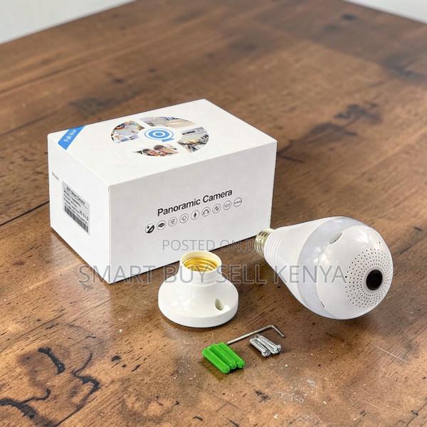 Android Ios Support Easy Setup Panoramic Wifi Bulb Camera