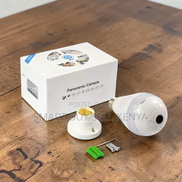 Android Ios Support Easy Setup Panoramic Wifi Bulb Camera