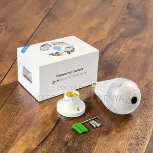 Enhanced Connection Live View Panoramic Wifi Bulb Camera