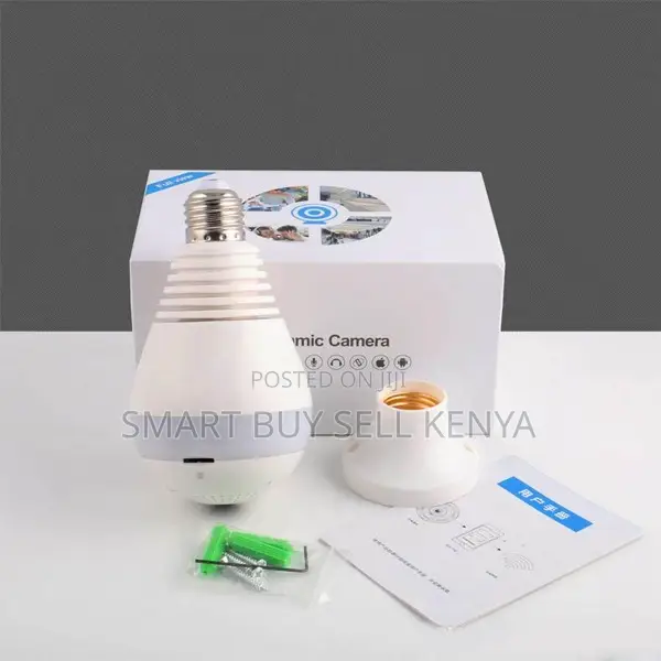Cloud Storage Smart Monitoring Panoramic Wifi Bulb Camera