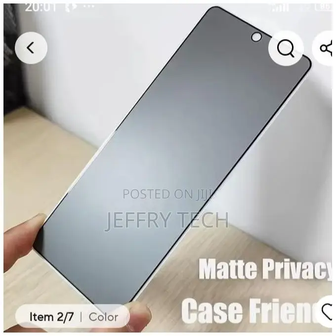 Samsung Galaxy Z Fold 7 Glass Privacy Screen Protector