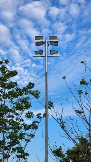 15m–30m High Mast Lighting Poles for Towns, Highways Stadiums