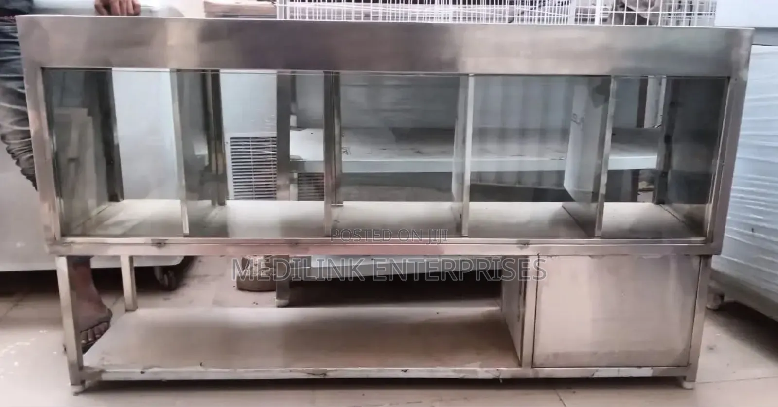 Stainless Steel Restaurants Storage Area Cabinet