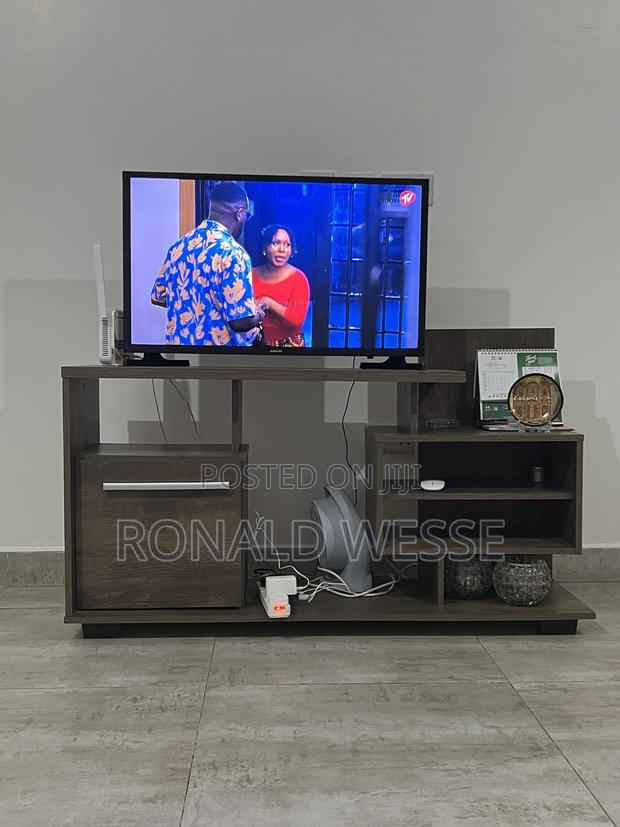 Tv Stand and Decor.