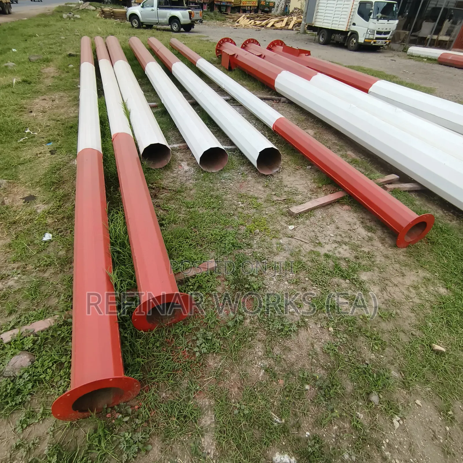 Industrial High Mast Lighting Towers for Yards, Towns Stadiums