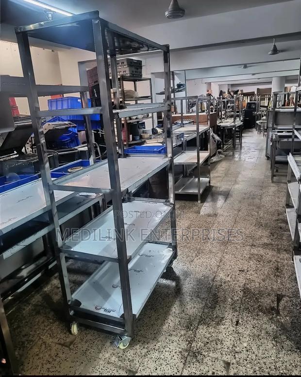 Customized Stainless Steel Dry Storage Racks (Customized)