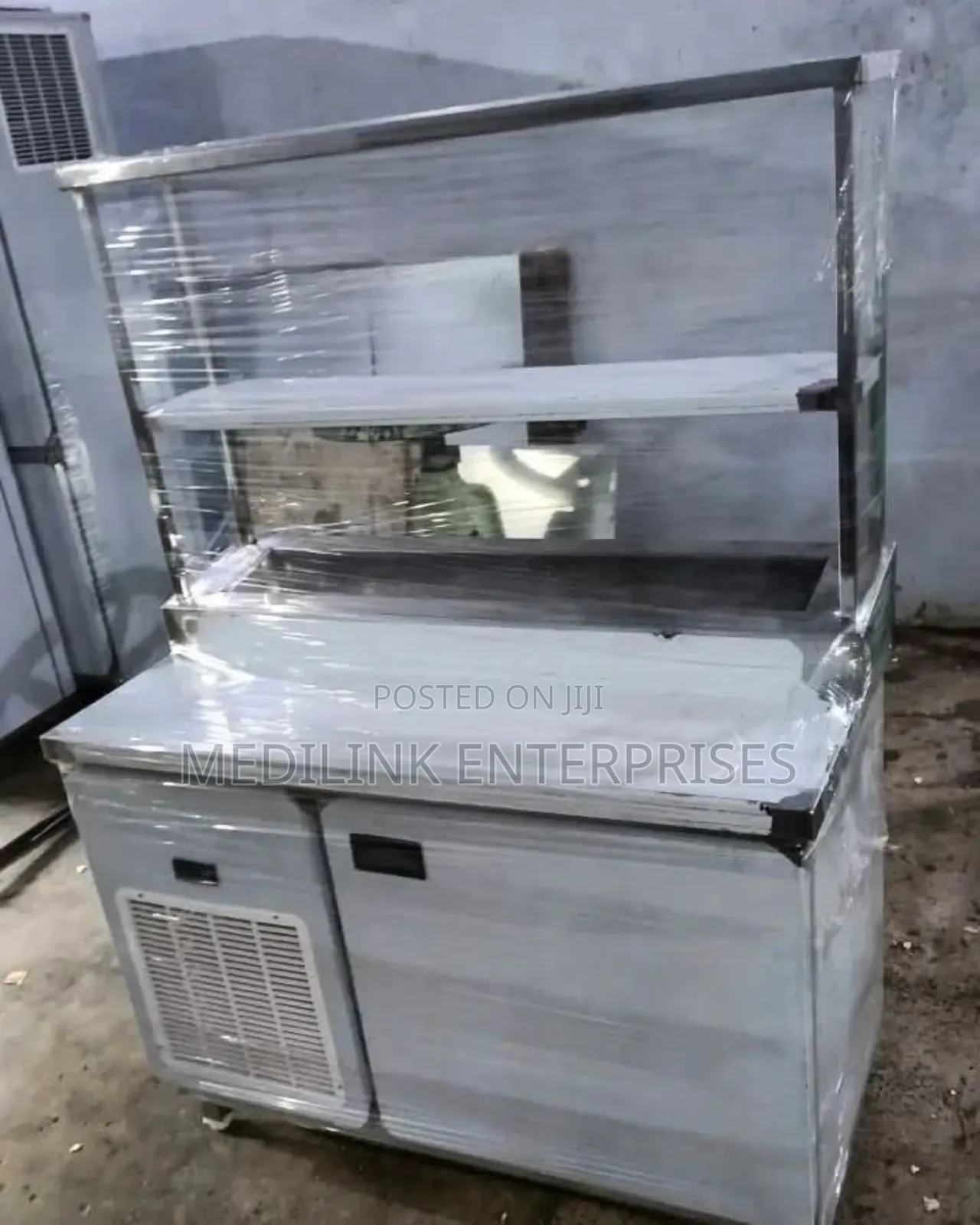Hotpass Stainless Cabinet With a Storage Bay