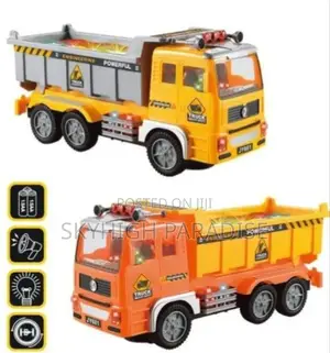 Construction Truck With Music and Lights