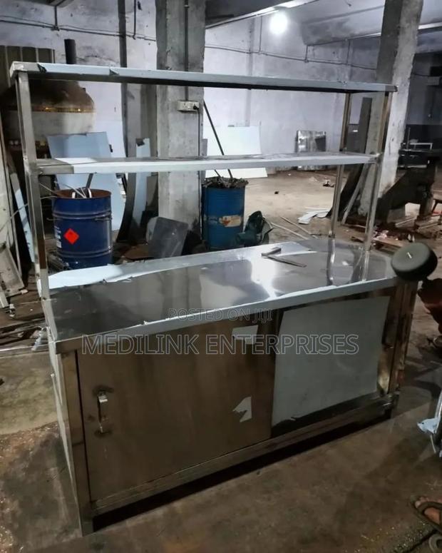 Ss 404 Stainless Steel Commercial Kitchen Cabinet