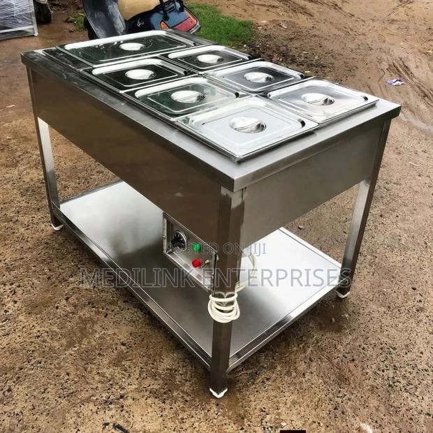 Glassless Stainless Steel Commercial Restaurants Baine Marine