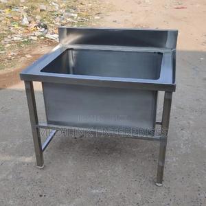 Stainless Ss304 Single Sink Laundry Sink - thumbnail 2