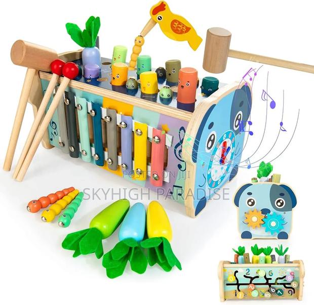 7 in 1 Hammer Bench: This Montessori Toy