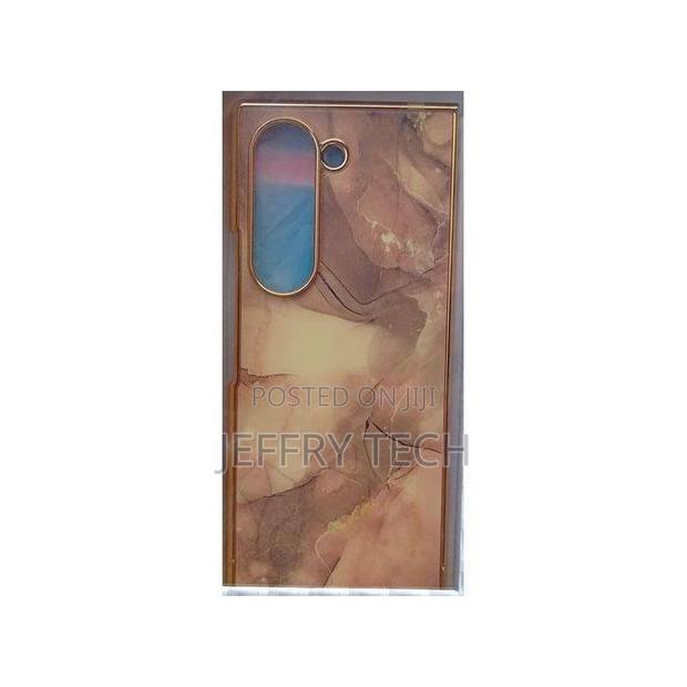 Marble Fold 7 5g Case With Front Screen Protector