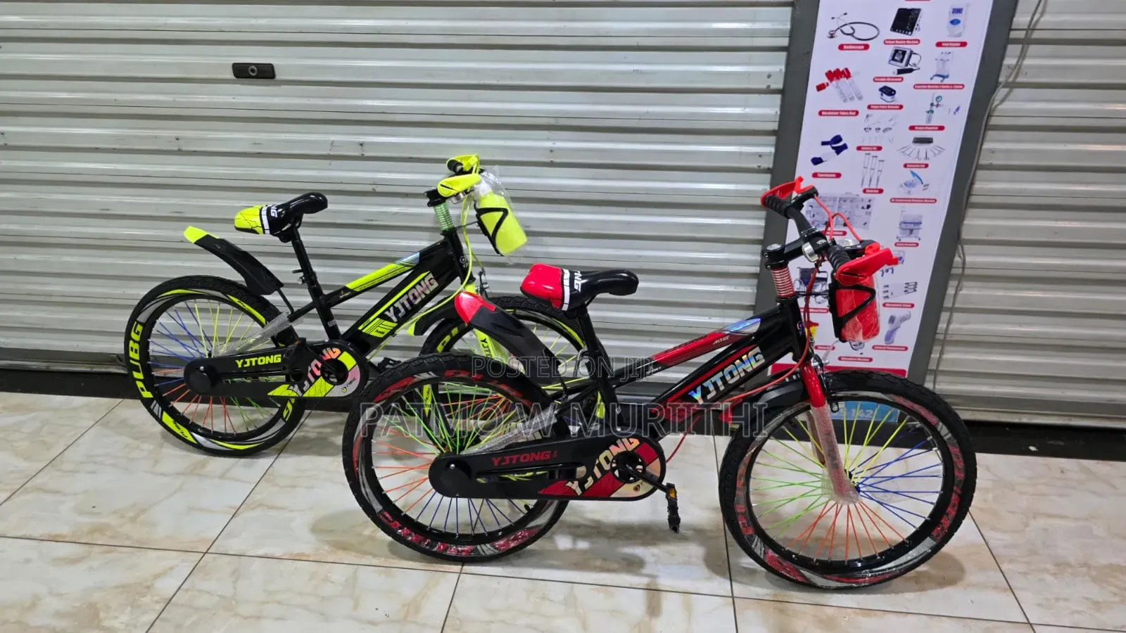 Yjtong Kid's Bike Size 20 Strong Frame Brand New Ready to Ride 6-10yr
