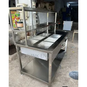 Ss 304 Customized Hotpass With a Food Warmer