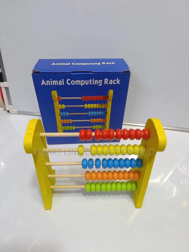 Wooden Abacus Rack.