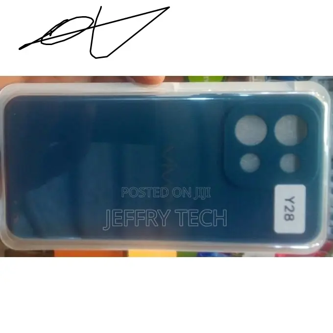 Vivo Y28 Silicon Case With Screen Protection