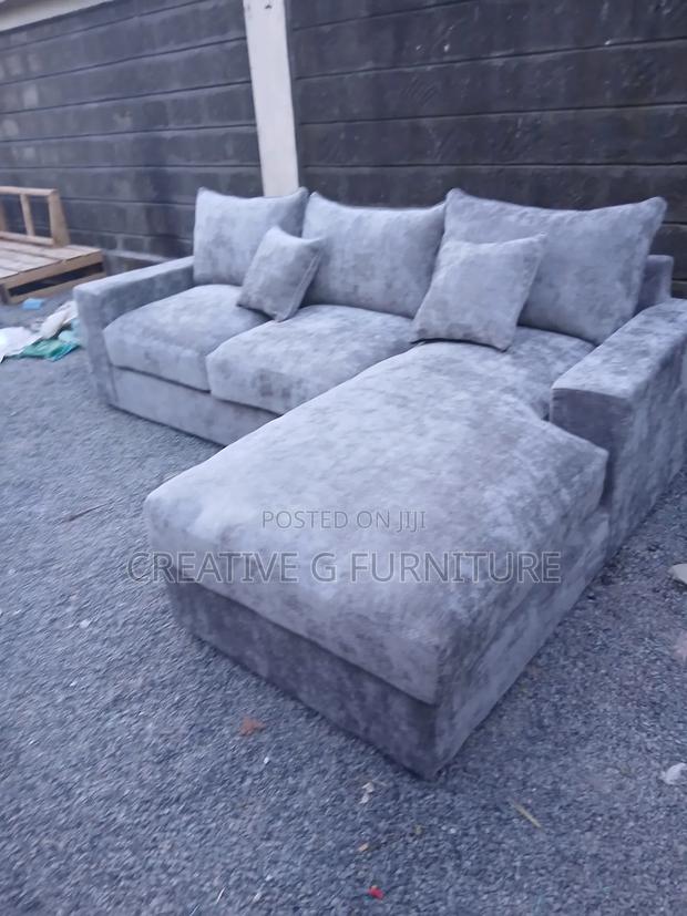 First Class 6 Seater L Shape Sofa - main view