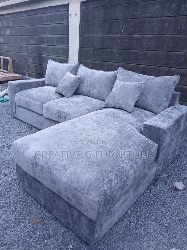 First Class 6 Seater L Shape Sofa - thumbnail 3