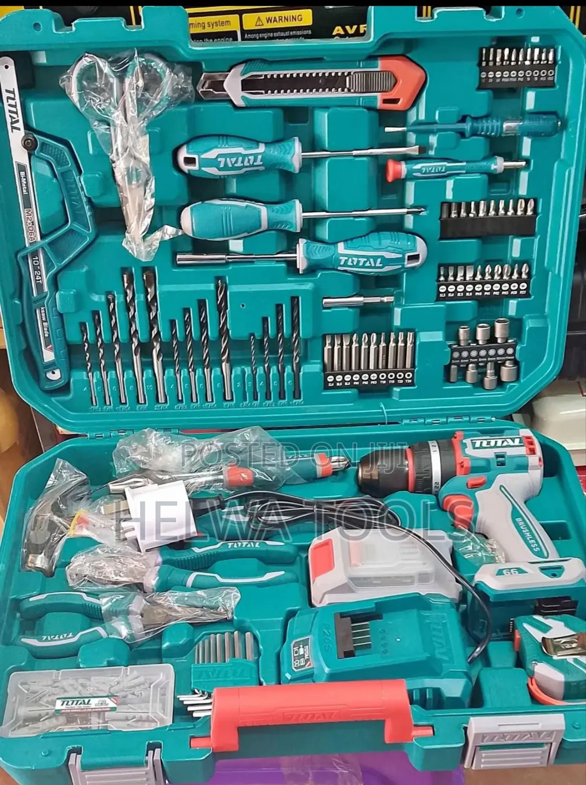 Total Cordless Drill/165 PCS Cordless Drill