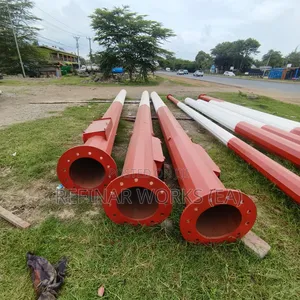 15m–35m High Mast Poles With Winch System for Easy Maintenance