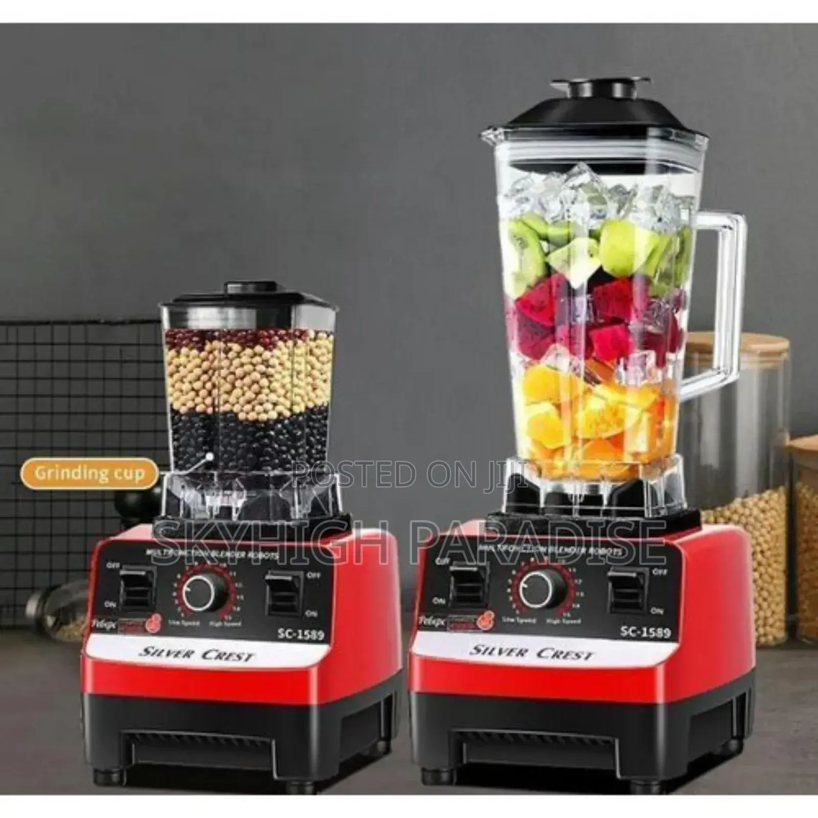 Silver Crest Commercial 2 in 1 Blenders