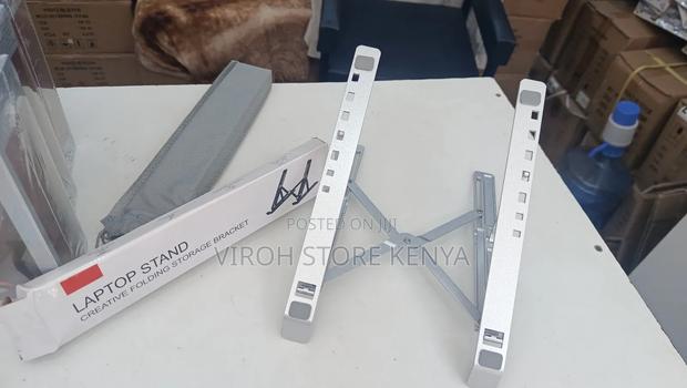 Foldable Laptop Stand - Mettalic