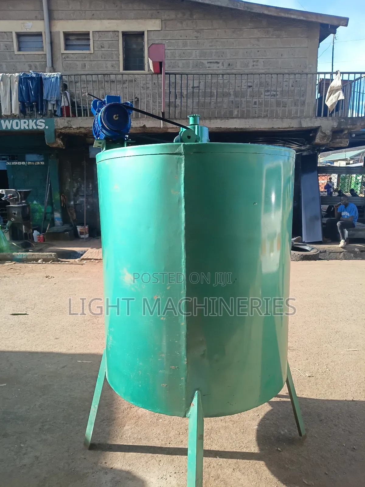 Sapofication Mixer Tank