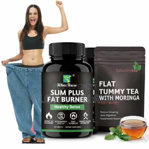 2 in 1 Slim Fat Burner Plus Flat Tummy With Moringa Tea Combo - thumbnail 2