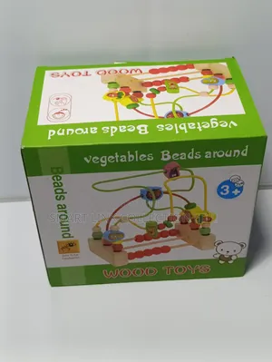 Wood Toys Bead Game.