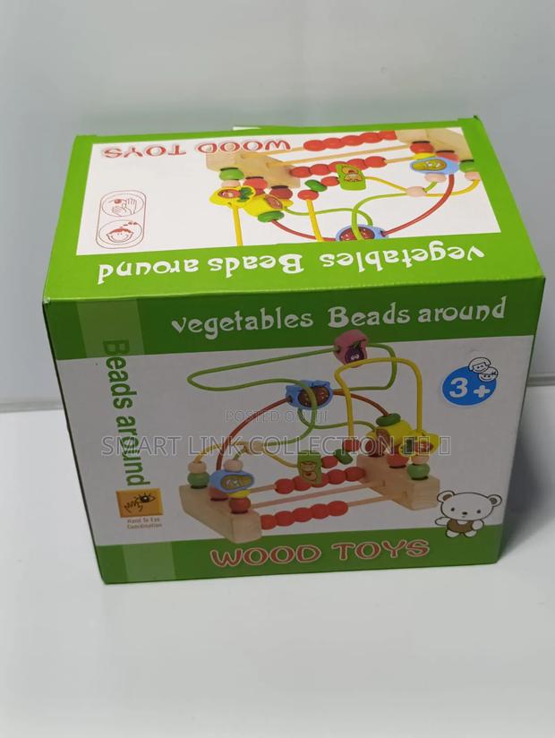 Wood Toys Bead Game.