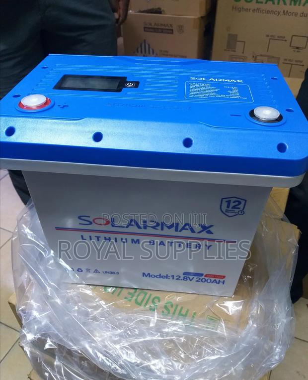 Solarmax 200ah Lithium Solar Battery 12v - main view