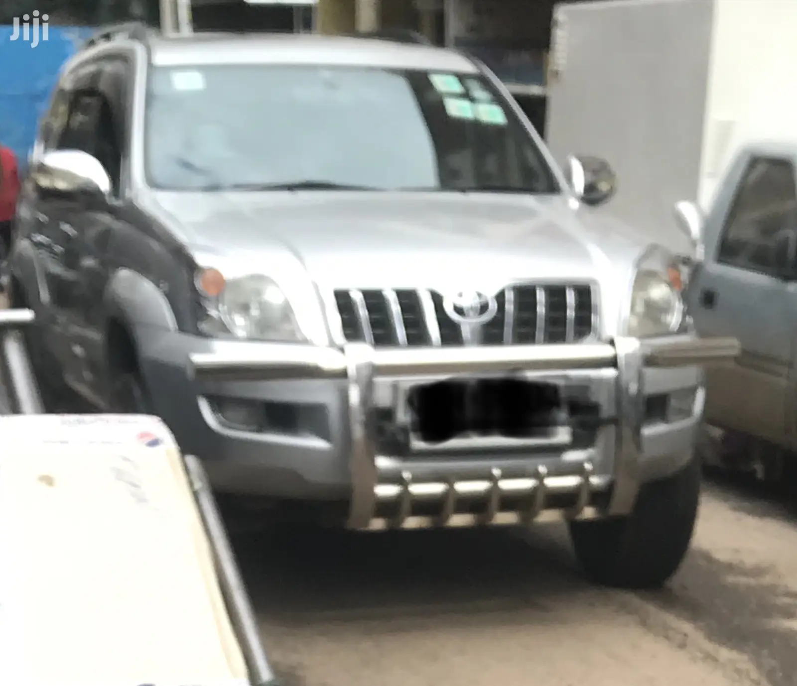 Prado 120 Bullbar Grill Guard Nudgebar