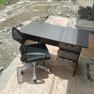 Computer Office Desk and Mesh Chair