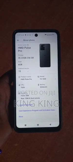 HMD Pulse Pro 128 GB Blue