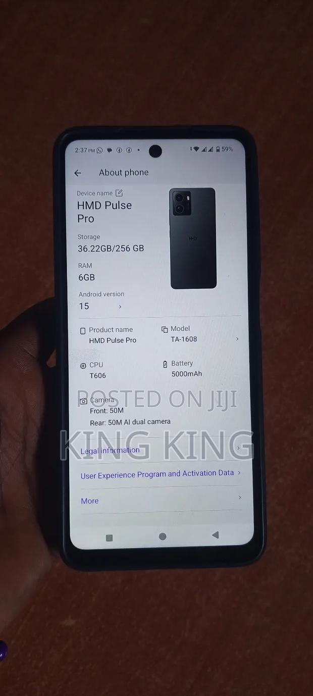 HMD Pulse Pro 128 GB Blue - thumbnail 3