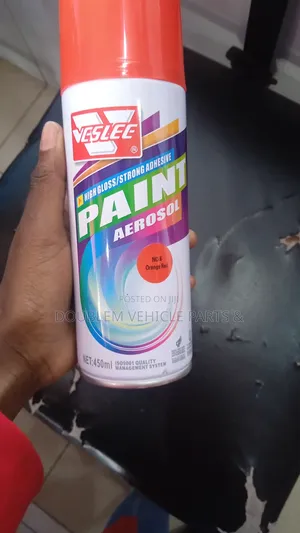 Spray Paint Orange Red 450ml Automotive,Home Etc Even Smooth Coverage