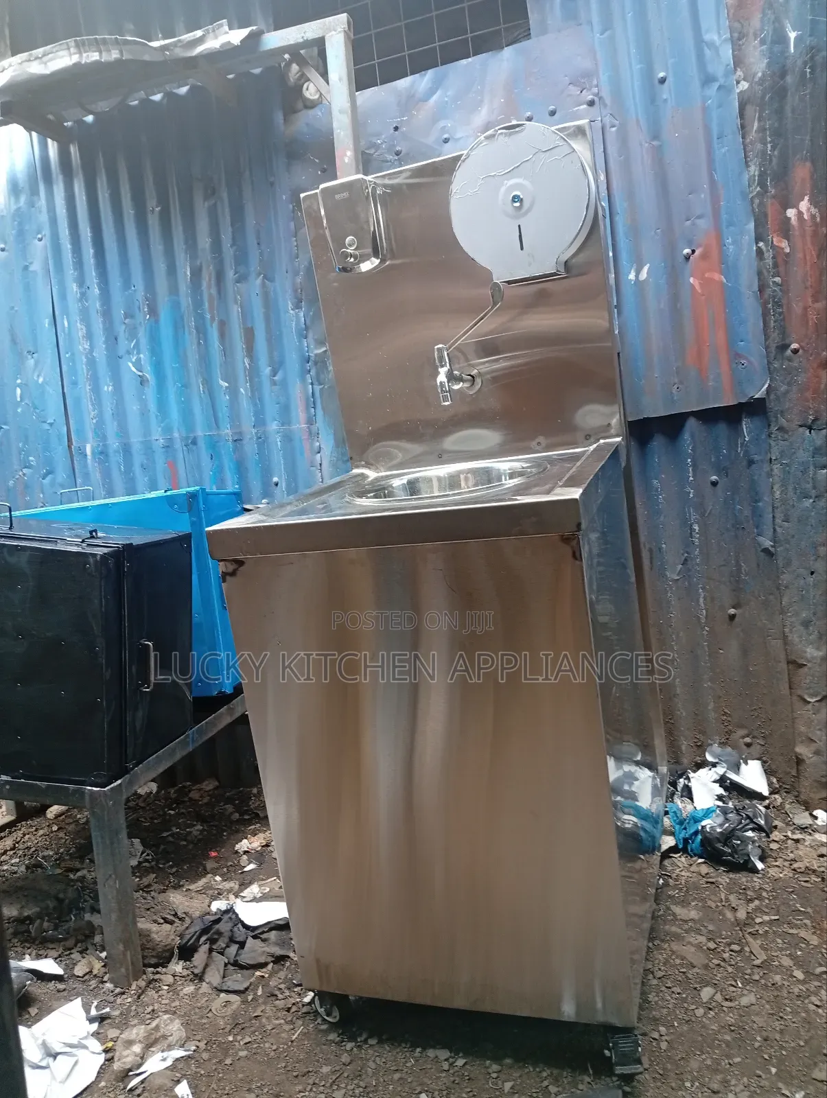 Hands Washing Station Machine.