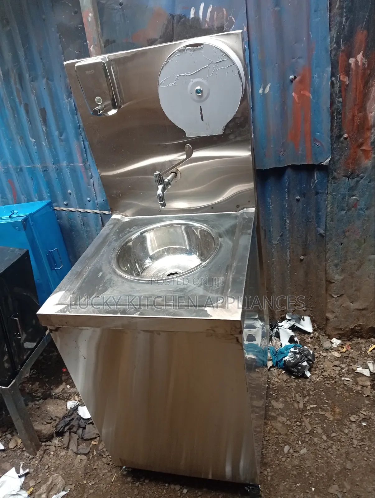 Stainless Steel Hands Washing Machine.