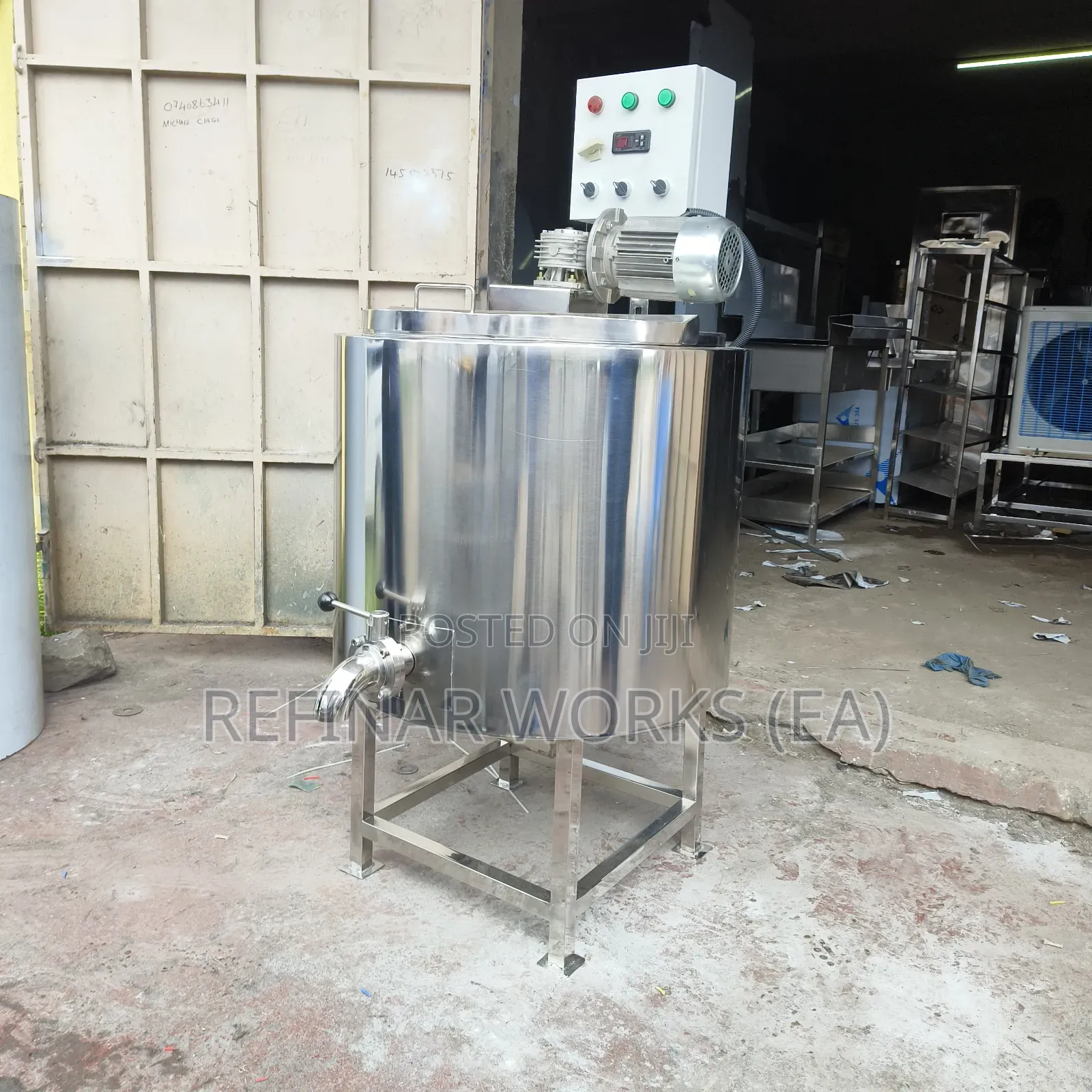 Industrial Pasteurizer, Mixer Cooling Tanks – Processing Solutions