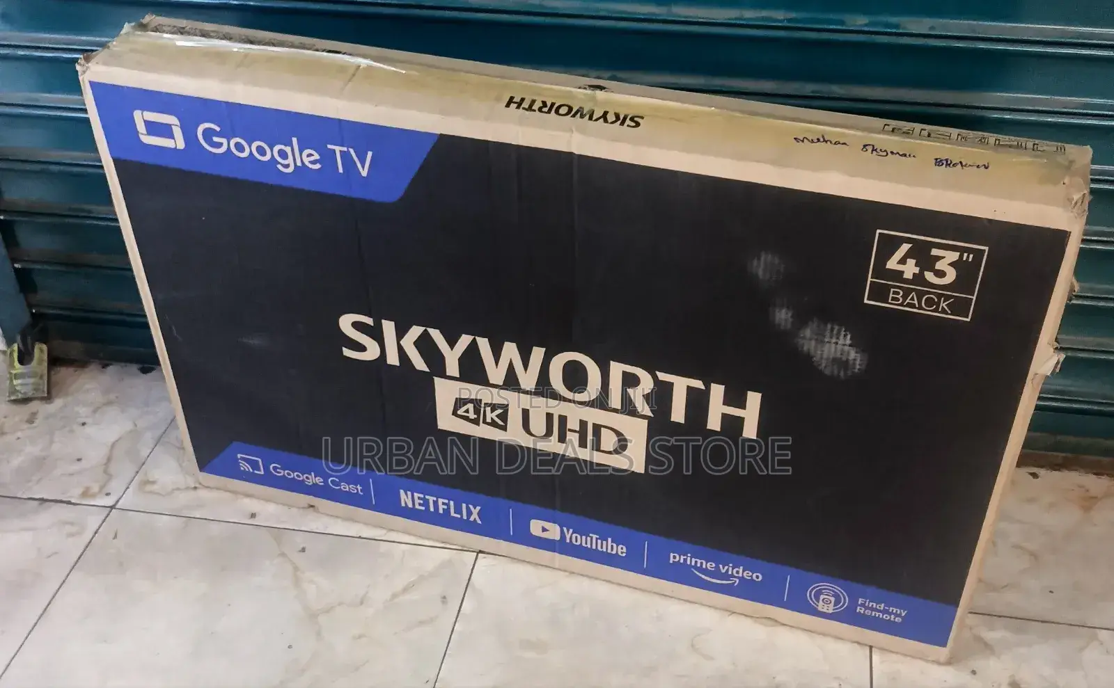 (Model43g6500 )Skyworth 43" Smart Tv