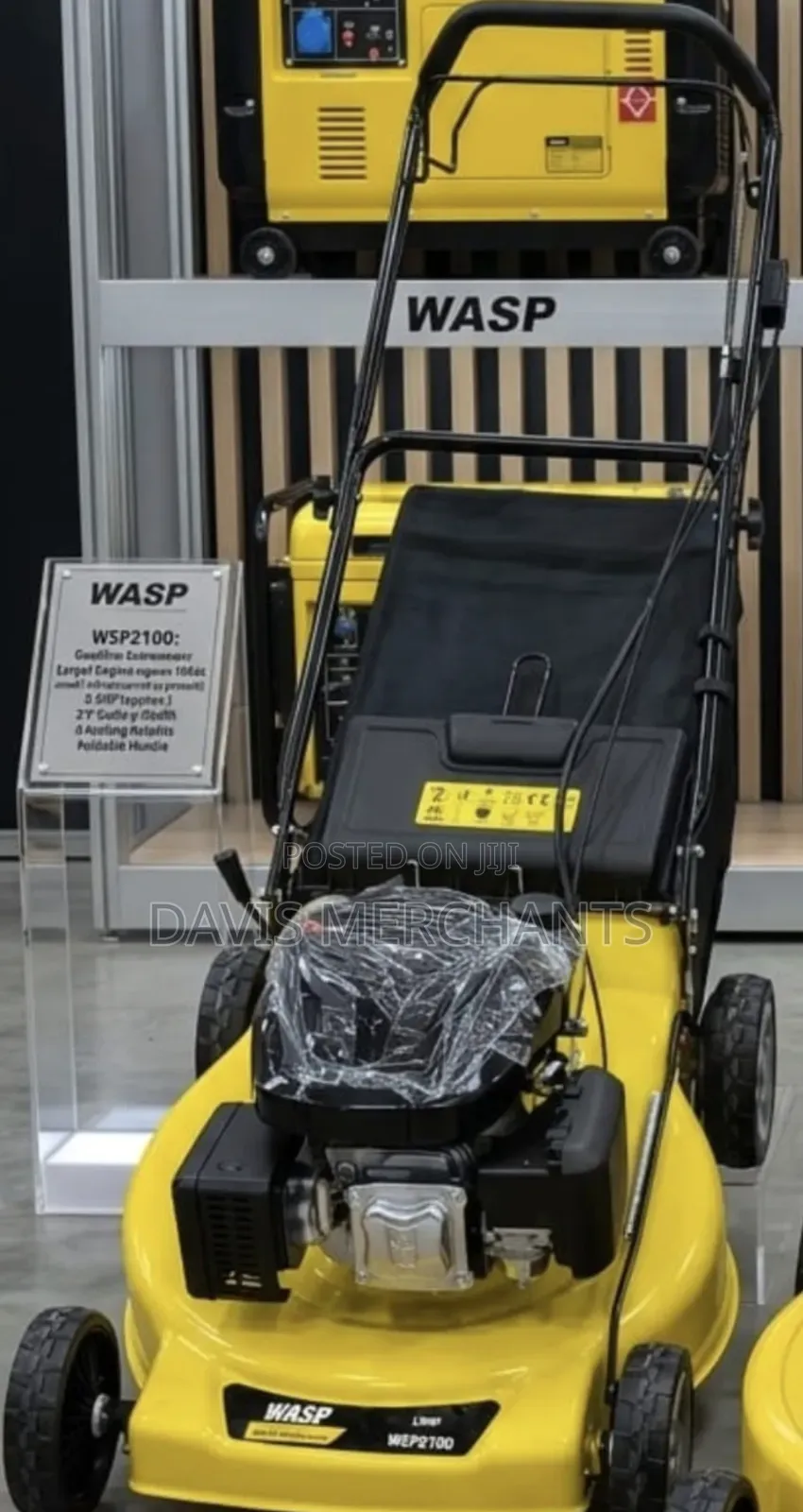 Lawn Mower Machine Petrol Powered Engine