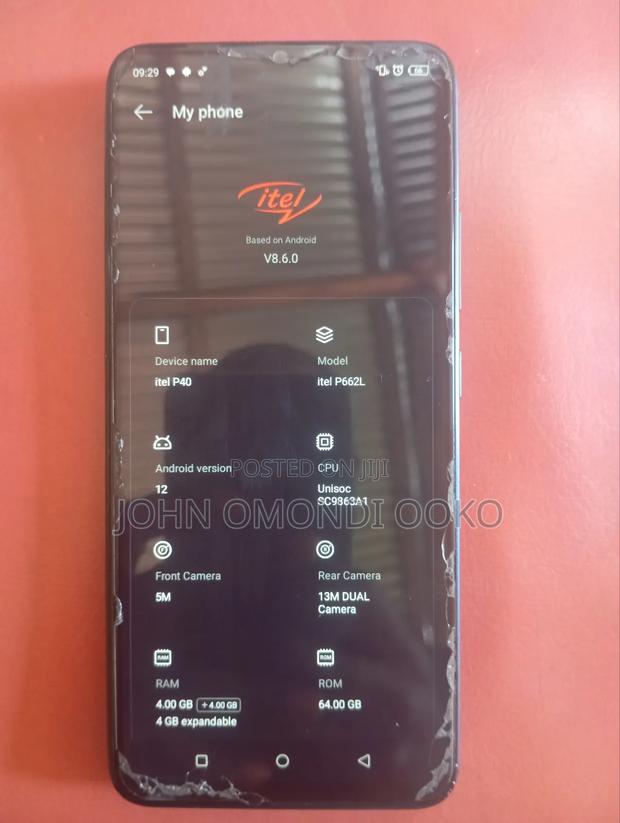 Itel P40 64 GB Gray - thumbnail 5