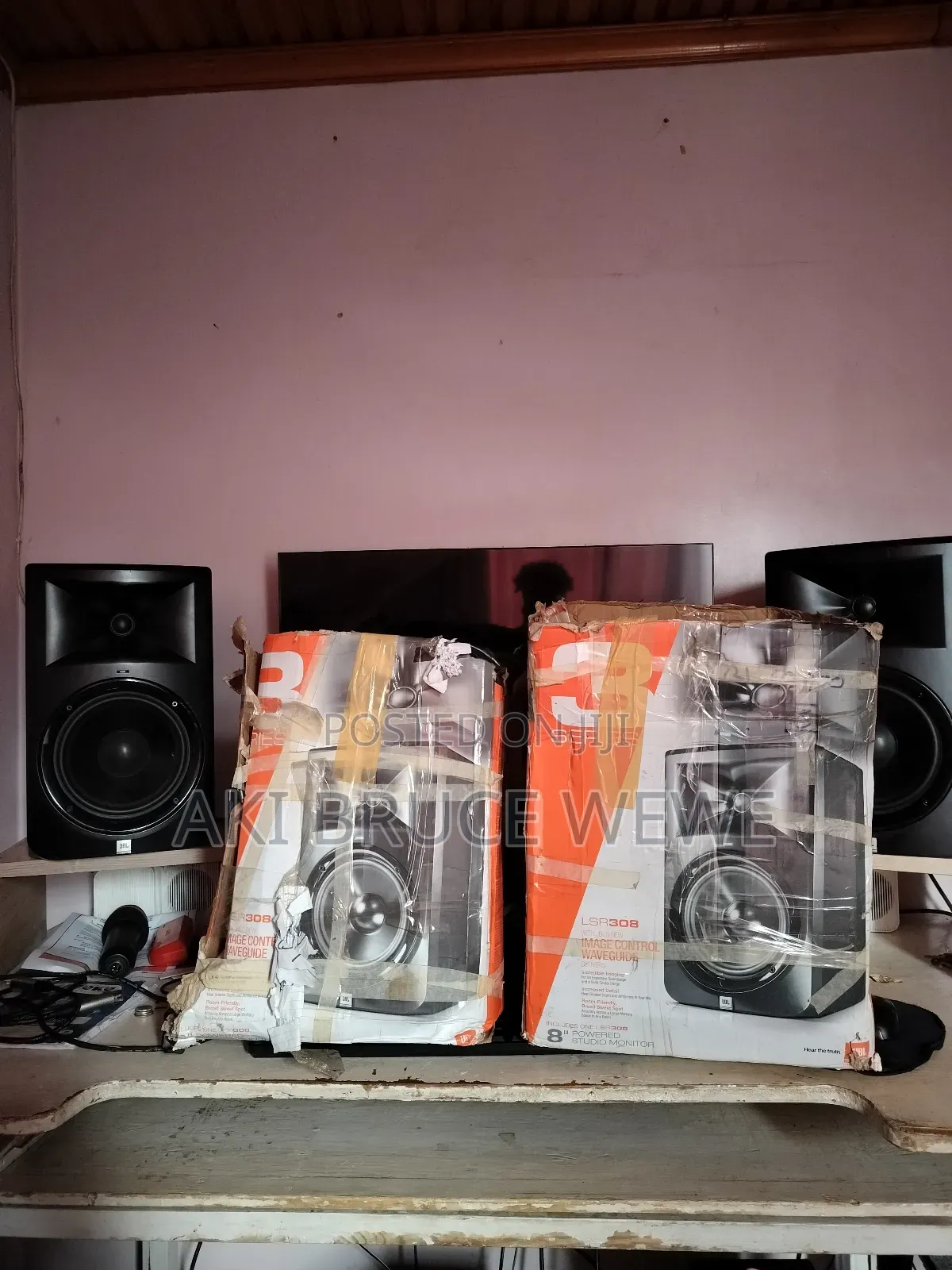 JBL Studio Monitors 8inch